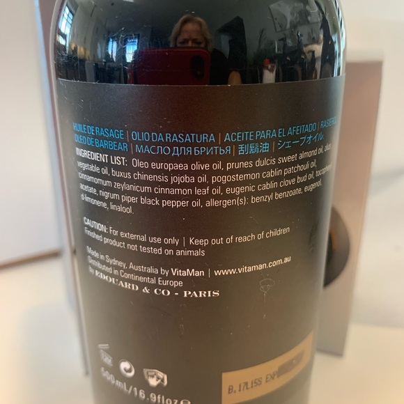 Shave oil VITAMAN Professionnal spa range - Picture 5 of 11